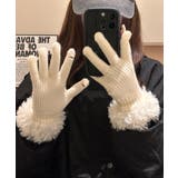 スマホ対応手袋 暖かい ボア袖グローブ冬 | SUNSHINE CLOSET | 詳細画像1 