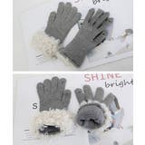 スマホ対応手袋 暖かい ボア袖グローブ冬 | SUNSHINE CLOSET | 詳細画像18 