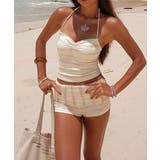 タンキニ風水着レディース ホルターネックビキニトップス ハイウエストショートパン… | SUNSHINE CLOSET | 詳細画像19 