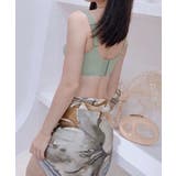 脇高ノンワイヤーレースブラショーツセット | ANGELCLOSET | 詳細画像18