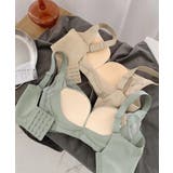 脇高ノンワイヤーレースブラショーツセット | ANGELCLOSET | 詳細画像22