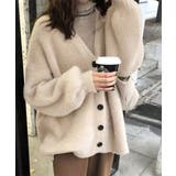 ふわふわシャギーニットカーディガン韓国風 | SUNSHINE CLOSET | 詳細画像1 