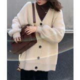 ふわふわシャギーニットカーディガン韓国風 | SUNSHINE CLOSET | 詳細画像4 