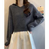 ニットパーカーフード付き ニットセーター | SUNSHINE CLOSET | 詳細画像10 