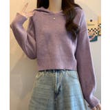 ニットパーカーフード付き ニットセーター | SUNSHINE CLOSET | 詳細画像14 