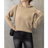ニットパーカーフード付き ニットセーター | SUNSHINE CLOSET | 詳細画像21 