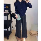 ショート丈ニットカーディガンポケット付き | SUNSHINE CLOSET | 詳細画像12 