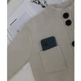 ショート丈ニットカーディガンポケット付き | SUNSHINE CLOSET | 詳細画像21 