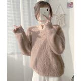 シャギーニットトップスふわふわニット秋冬 | SUNSHINE CLOSET | 詳細画像10