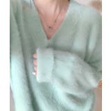 シャギーニットトップスふわふわニット秋冬 | SUNSHINE CLOSET | 詳細画像13