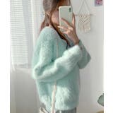 シャギーニットトップスふわふわニット秋冬 | SUNSHINE CLOSET | 詳細画像16