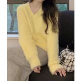 シャギーニットトップスふわふわニット秋冬 | SUNSHINE CLOSET | 詳細画像19