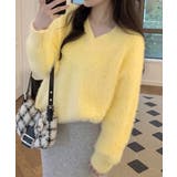 シャギーニットトップスふわふわニット秋冬 | SUNSHINE CLOSET | 詳細画像20