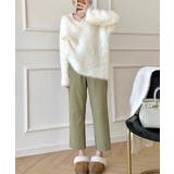 シャギーニットトップスふわふわニット秋冬 | SUNSHINE CLOSET | 詳細画像22