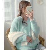 シャギーニットトップスふわふわニット秋冬 | SUNSHINE CLOSET | 詳細画像25