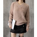 シャギーニットトップスふわふわニット秋冬 | SUNSHINE CLOSET | 詳細画像29