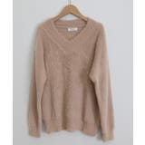 シャギーニットトップスふわふわニット秋冬 | SUNSHINE CLOSET | 詳細画像32