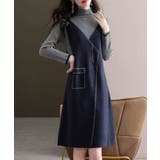 レイヤード風ニットワンピース レディース | SUNSHINE CLOSET | 詳細画像11 