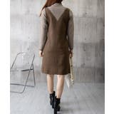 レイヤード風ニットワンピース レディース | SUNSHINE CLOSET | 詳細画像17 
