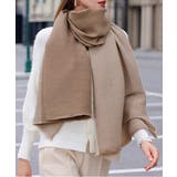 リバーシブルマフラー 配色 大判ストール | SUNSHINE CLOSET | 詳細画像1 