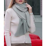 リバーシブルマフラー 配色 大判ストール | SUNSHINE CLOSET | 詳細画像10 