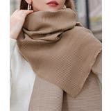 リバーシブルマフラー 配色 大判ストール | SUNSHINE CLOSET | 詳細画像4 