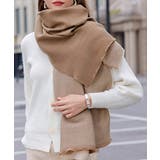 リバーシブルマフラー 配色 大判ストール | SUNSHINE CLOSET | 詳細画像5 