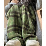 チェック柄パンツハイウエストワイドパンツ | SUNSHINE CLOSET | 詳細画像1 