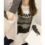 ロングtシャツ ビッグシルエットTシャツ | ANGELCLOSET | 詳細画像8