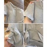 レディース ヘンリーネック半袖T リボン刺しゅうタイトトップス | SUNSHINE CLOSET | 詳細画像19 