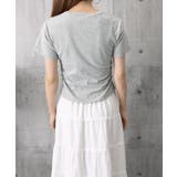 レディース ヘンリーネック半袖T リボン刺しゅうタイトトップス | SUNSHINE CLOSET | 詳細画像24 