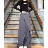 ウエストラップスラックスパンツレディース | SUNSHINE CLOSET | 詳細画像1 