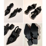 チャンキーヒールパンプスレディース 歩きやすいバックストラップパンプスモード系バ… | SUNSHINE CLOSET | 詳細画像17 
