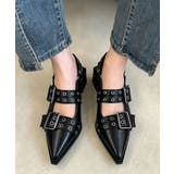 チャンキーヒールパンプスレディース 歩きやすいバックストラップパンプスモード系バ… | SUNSHINE CLOSET | 詳細画像2 