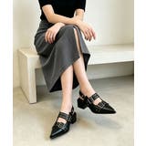 チャンキーヒールパンプスレディース 歩きやすいバックストラップパンプスモード系バ… | SUNSHINE CLOSET | 詳細画像9 