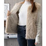 フェイクファーベスト ふわふわファージレ | SUNSHINE CLOSET | 詳細画像15