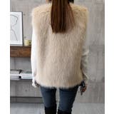 フェイクファーベスト ふわふわファージレ | SUNSHINE CLOSET | 詳細画像17