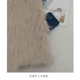 フェイクファーベスト ふわふわファージレ | SUNSHINE CLOSET | 詳細画像23