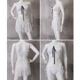 フロントリボンビキニ セクシーショーツ シアーレーススカート付き | SUNSHINE CLOSET | 詳細画像19 