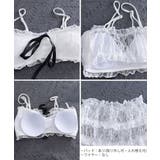 フロントリボンビキニ セクシーショーツ シアーレーススカート付き | SUNSHINE CLOSET | 詳細画像20 