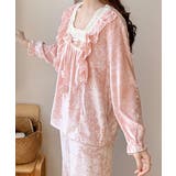 ベロア調パジャマ レディース部屋着セット | ANGELCLOSET | 詳細画像8
