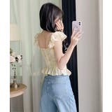 花柄レースキャミトップス大人フェミニン春夏ノースリーブトップス シアービスチェシ… | SUNSHINE CLOSET | 詳細画像10