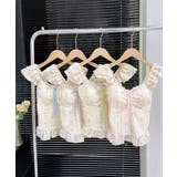 花柄レースキャミトップス大人フェミニン春夏ノースリーブトップス シアービスチェシ… | SUNSHINE CLOSET | 詳細画像15