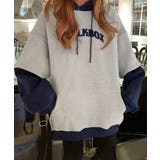 裏起毛 レイヤード風 パーカーレディース | SUNSHINE CLOSET | 詳細画像9 