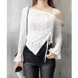 ワンオフショルダーレースTシャツギャザー | SUNSHINE CLOSET | 詳細画像14