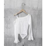 ワンオフショルダーレースTシャツギャザー | SUNSHINE CLOSET | 詳細画像20