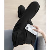 ハイウエスト美脚脚長ロングパンツ 上品イージーパンツ 細見えスラックスきれいめス… | SUNSHINE CLOSET | 詳細画像5