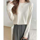 ベーシックニットカットソー きれいめ シンプルニットインナー | SUNSHINE CLOSET | 詳細画像14 