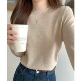 ベーシックニットカットソー きれいめ シンプルニットインナー | SUNSHINE CLOSET | 詳細画像15 
