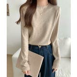 ベーシックニットカットソー きれいめ シンプルニットインナー | SUNSHINE CLOSET | 詳細画像16 